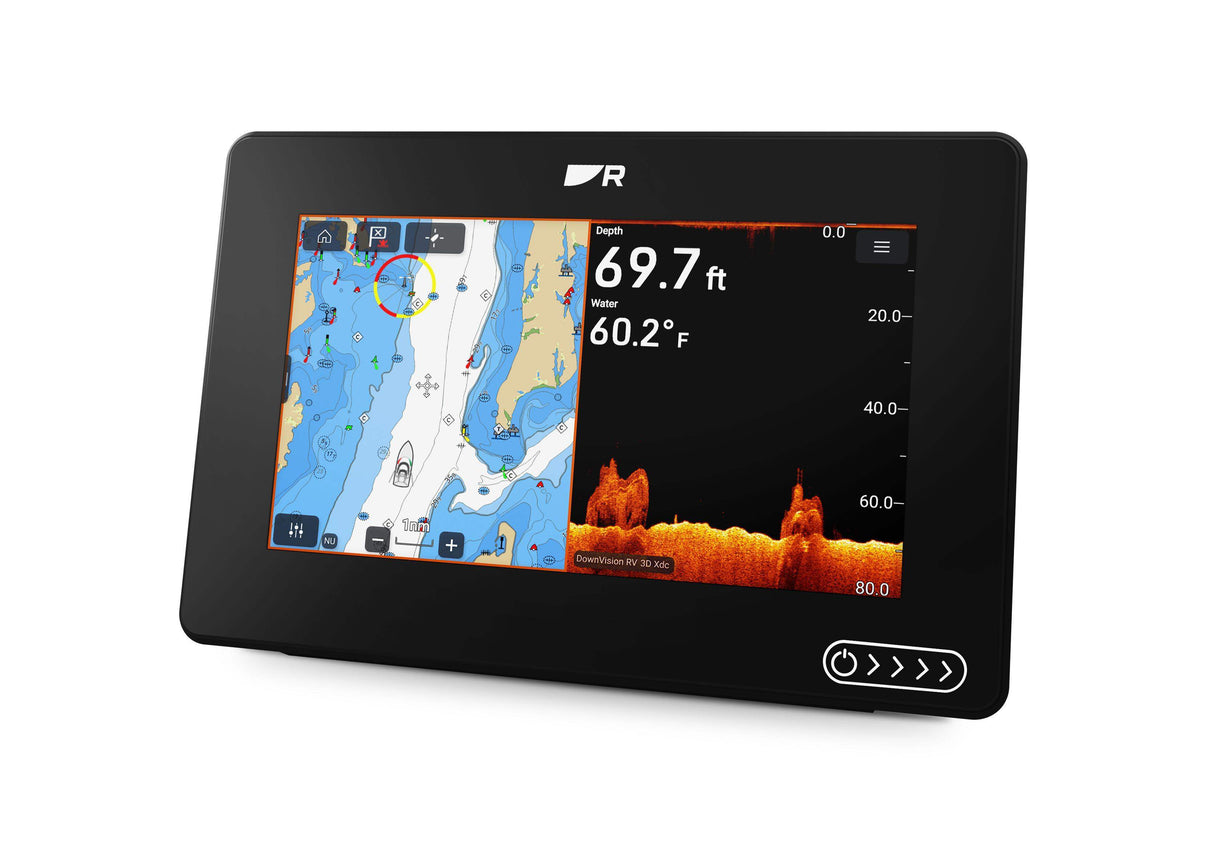 Raymarine AXIOM 2 7" yhdistelmälaite ilman anturia + Pohjois-Euroopan kartta