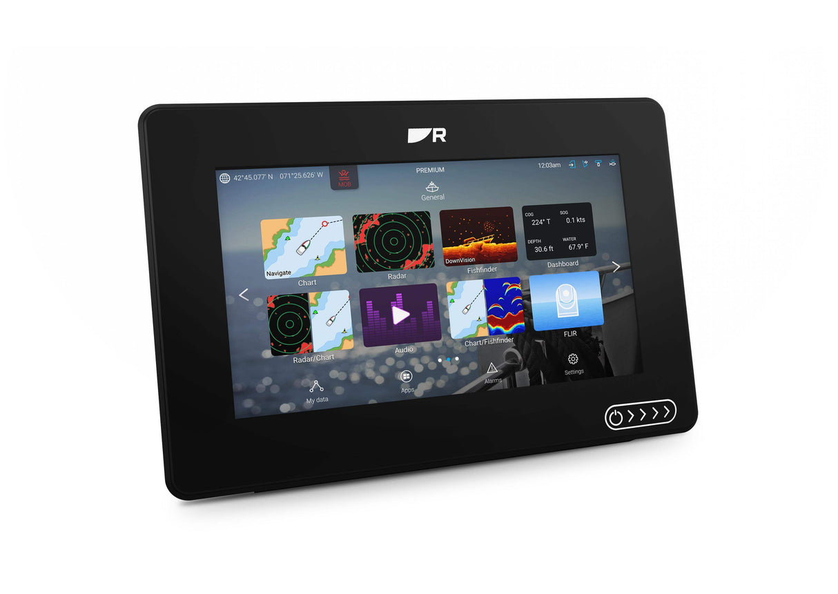 Raymarine AXIOM 2 7" yhdistelmälaite ilman anturia + Pohjois-Euroopan kartta