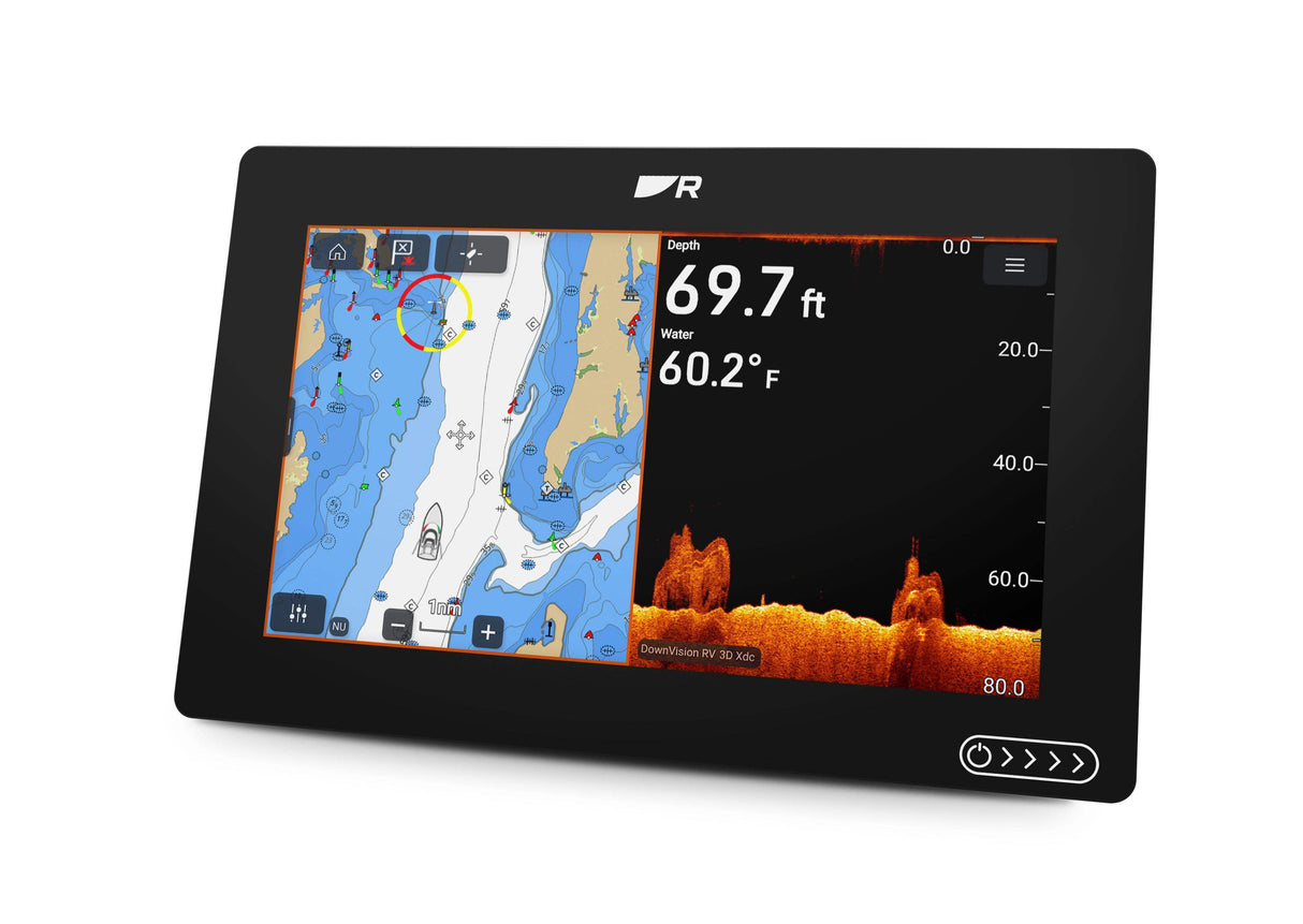 Raymarine AXIOM 2 9" kombienhet utan givare + karta över Nordeuropa