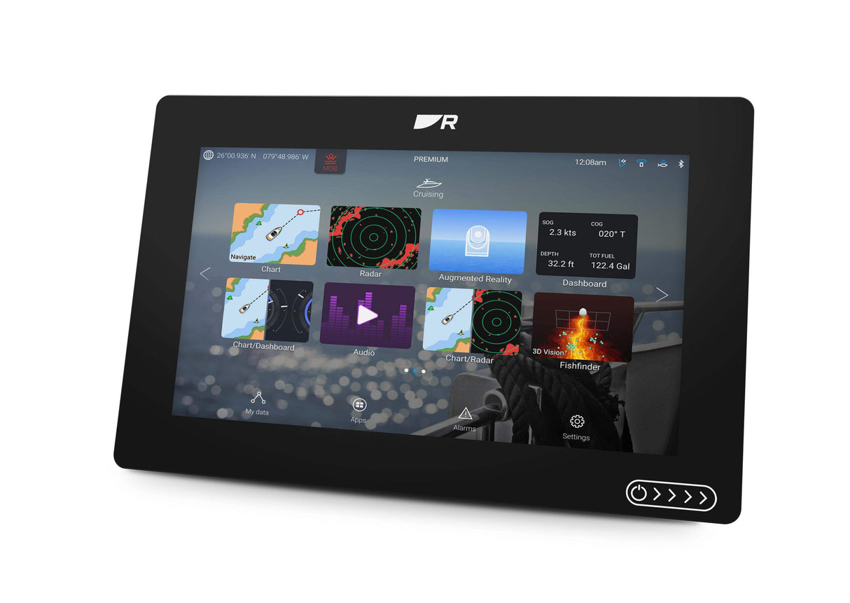 Raymarine AXIOM 2 9" kombienhet utan givare + karta över Nordeuropa