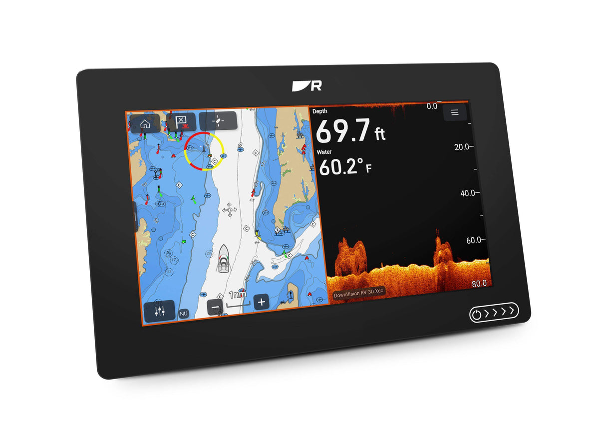 Raymarine AXIOM 2 9" kombienhet utan givare + karta över Nordeuropa
