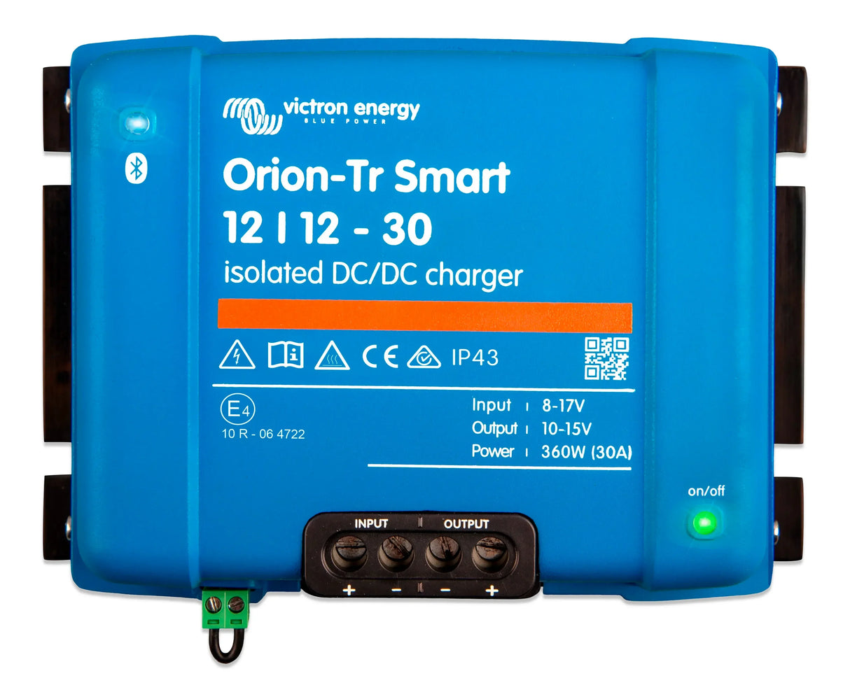 Victron Orion-Tr Smart 12/12V 30A DC-DC laturi - Happy Angler