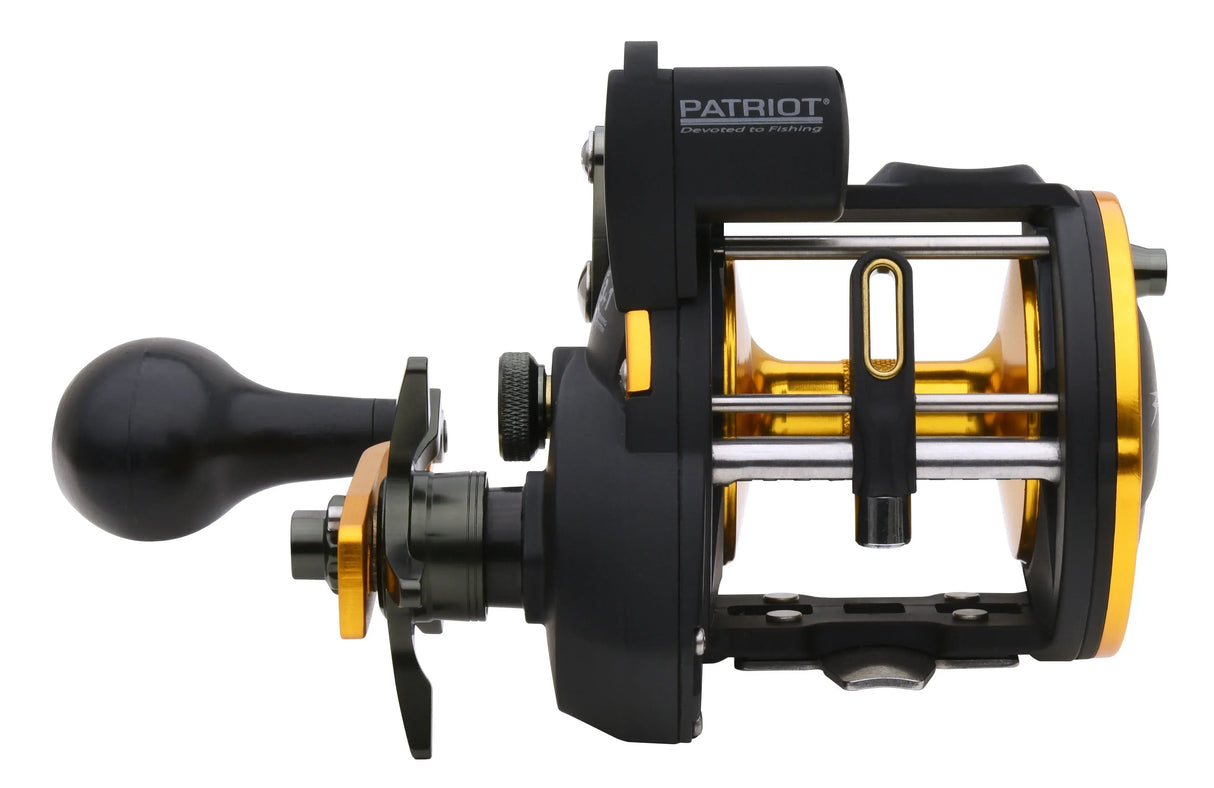 Patriot Reactor 30 Line Counter hyrräkela siimalaskurilla - Happy Angler