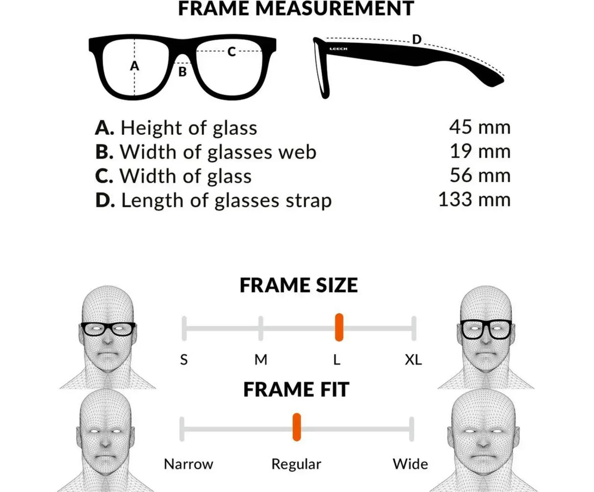 Leech X Street Earth aurinkolasit - Happy Angler