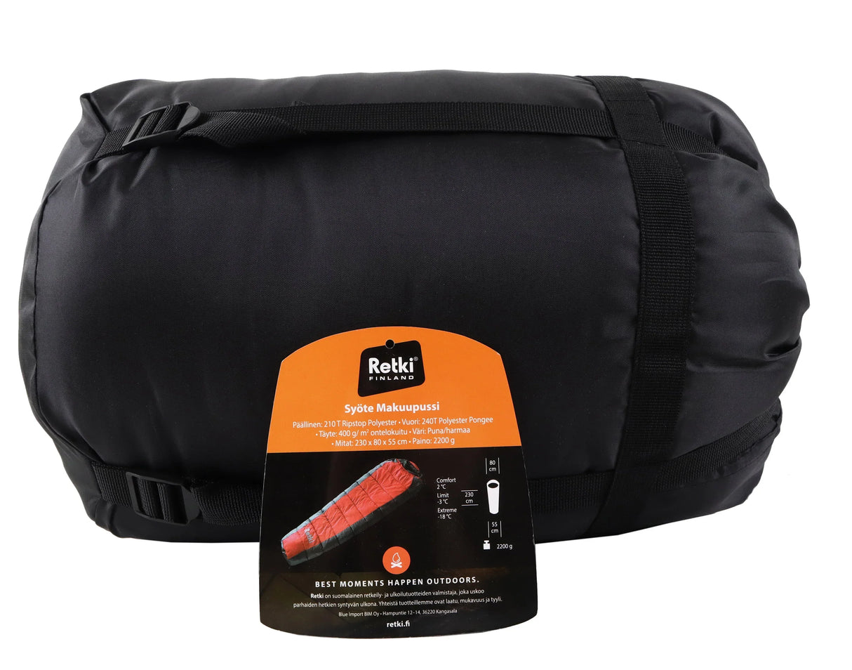 Retki Syöte makuupussi - Happy Angler