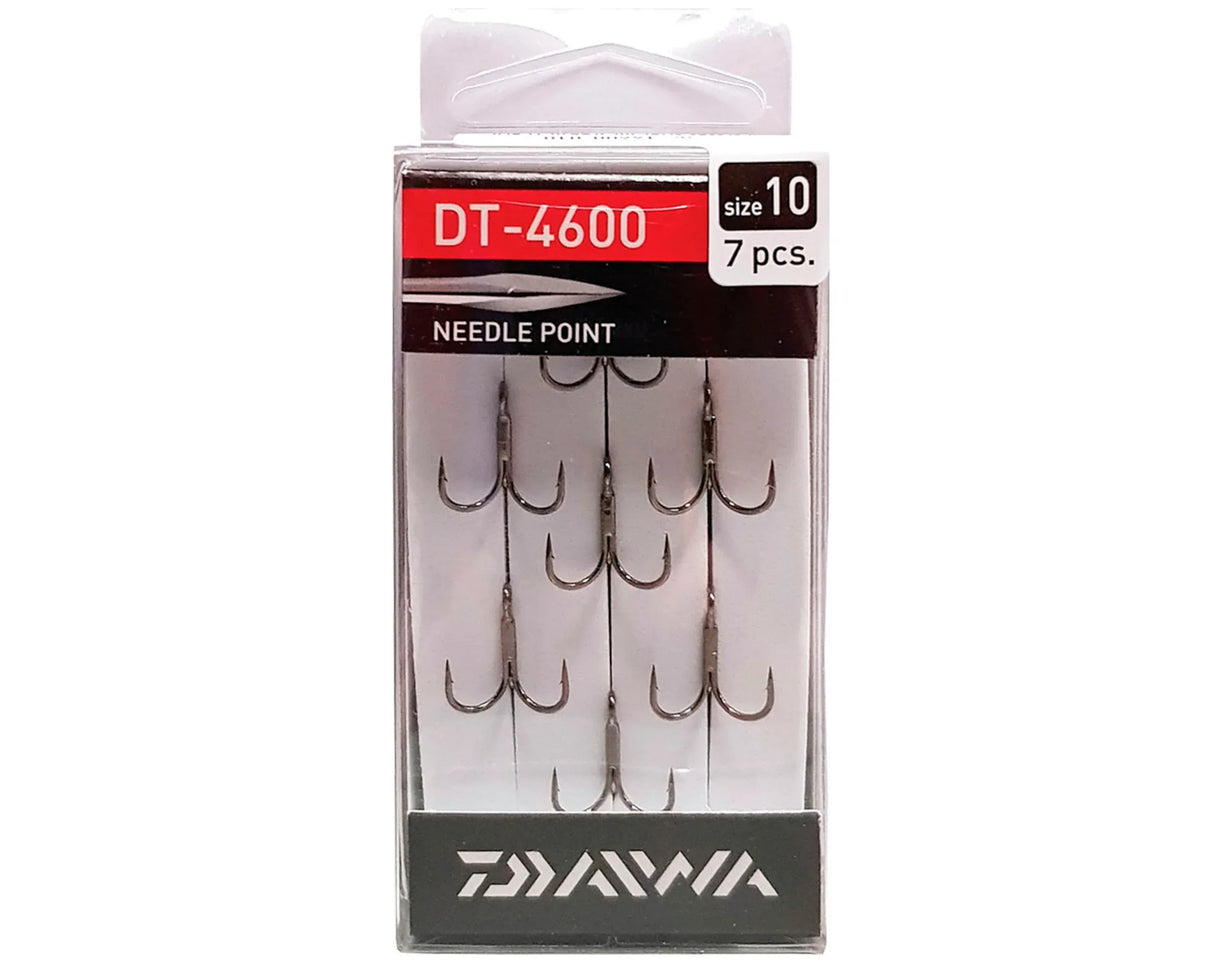 Daiwa DT 4600 3-haarakoukku 1000 kpl/pkt - Happy Angler