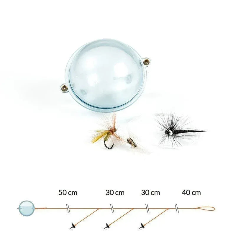 Fladen Fly Cast Kit Dry Flies heittoperhosetti - Happy Angler