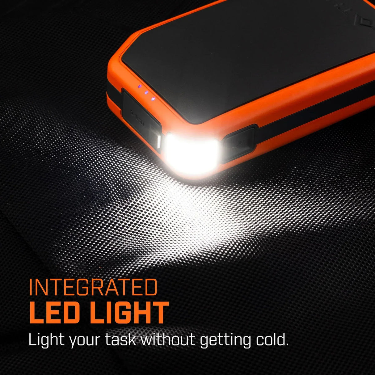 THAW ladattava käsienlämmitin taskulampulla + 10000 mAh powerbank - Happy Angler