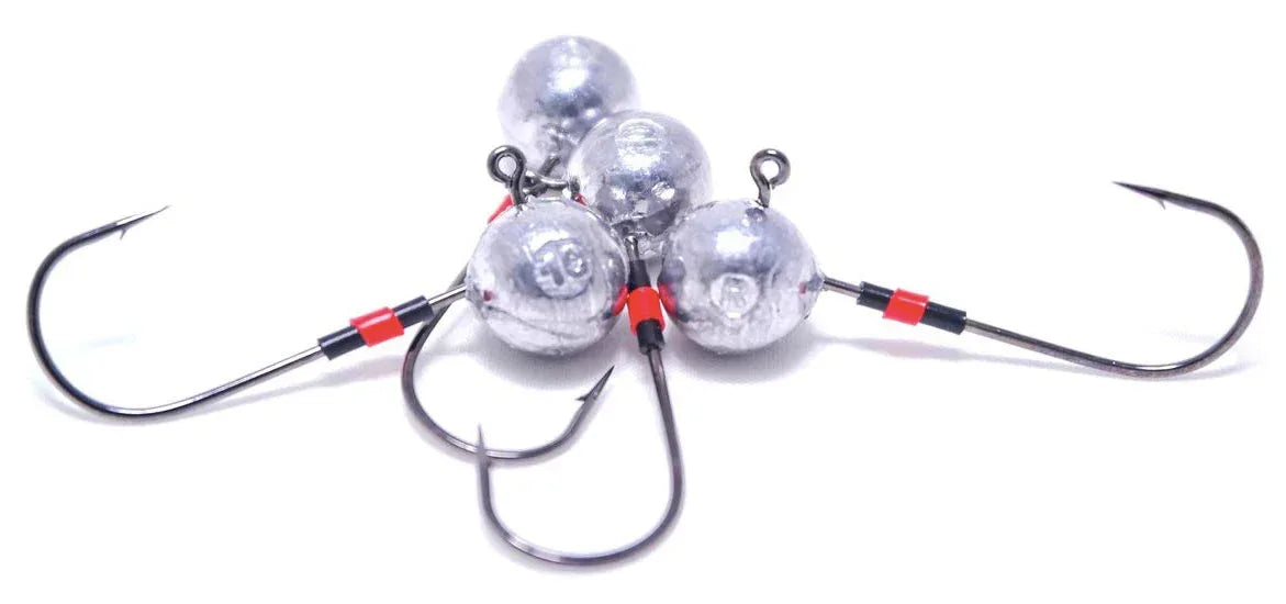 Ruthless Slim Keeper jigipää 10 g 3kpl/pkt - Happy Angler