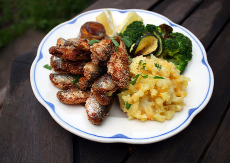 Rantamuikut (paistetut salakat) - Happy Angler