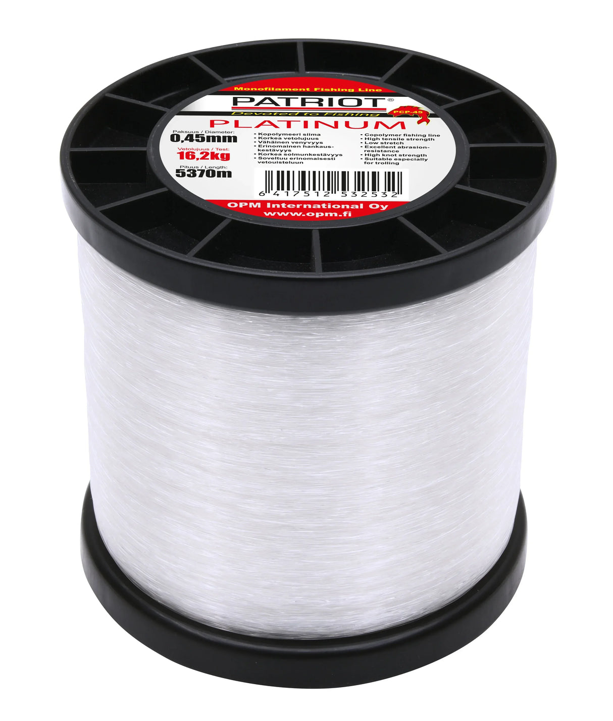 Patriot Platinum monofiilisiima - Happy Angler