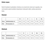 North Outdoor Active 210 merinovilla miesten aluskerraston housut - Happy Angler