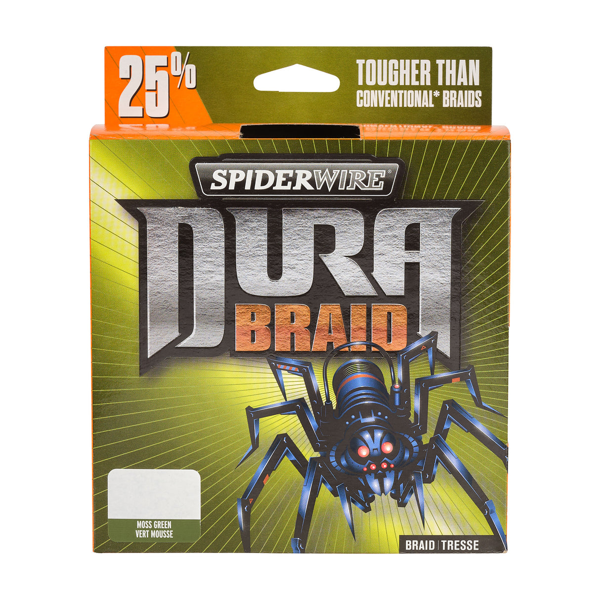 SpiderWire Dura Braid Moss Green 275 m flätlina