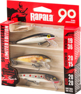 Rapala 90 år R90 Floater Small Naturistic wobblersortiment 3 st/pkt