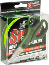 Sufix 832 Lime 120 m kuitusiima 0,38 mm + sakset