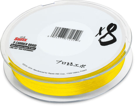 Sufix X8 Braid Yellow 135 m flätlina