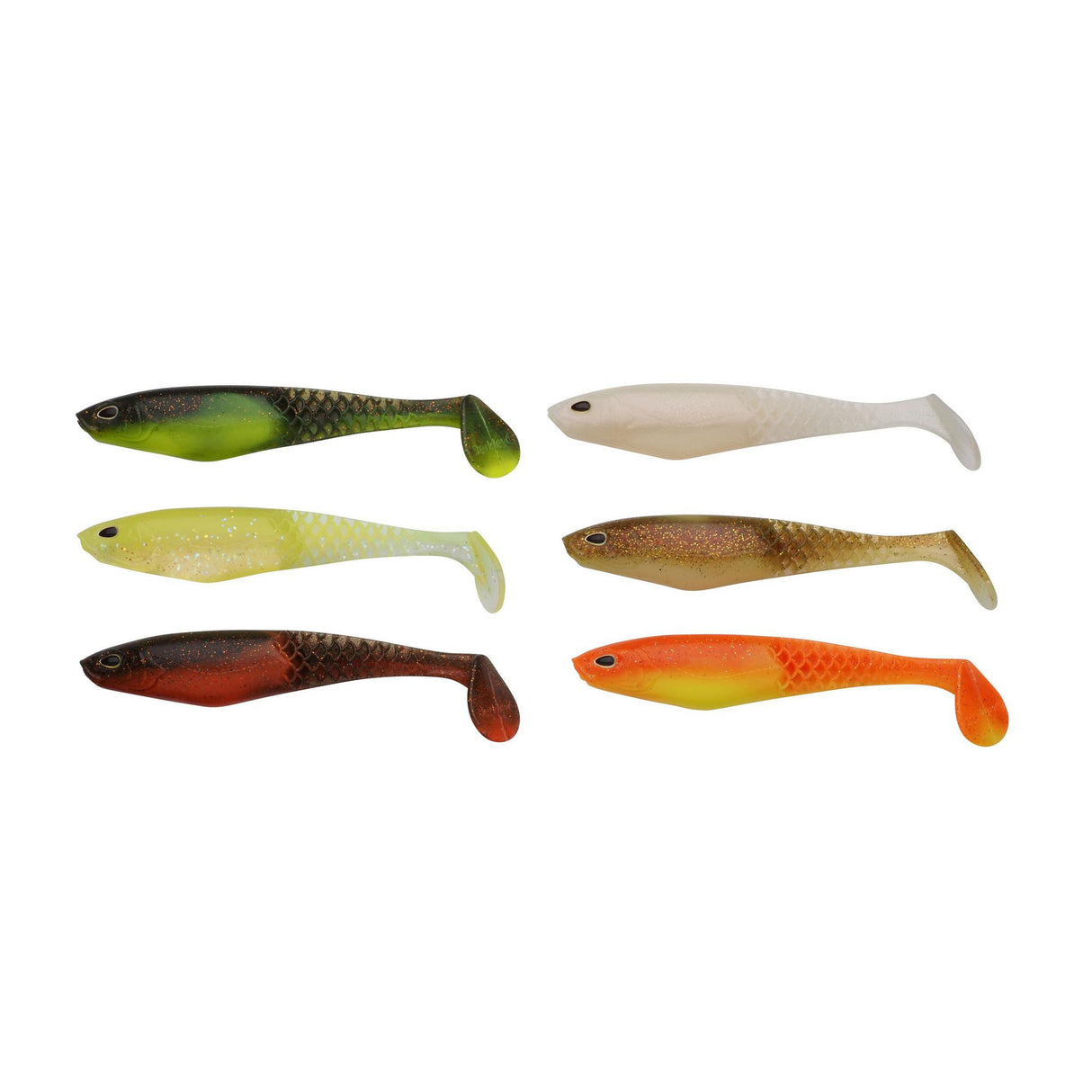 Berkley Cullshad 10 cm Dark Water Mix jigg 6 st/pkt