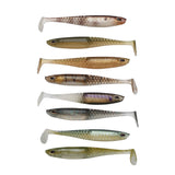 Berkley Cullshad Slim Clear Water Mix 7,5 cm jigi 8 kpl/pkt