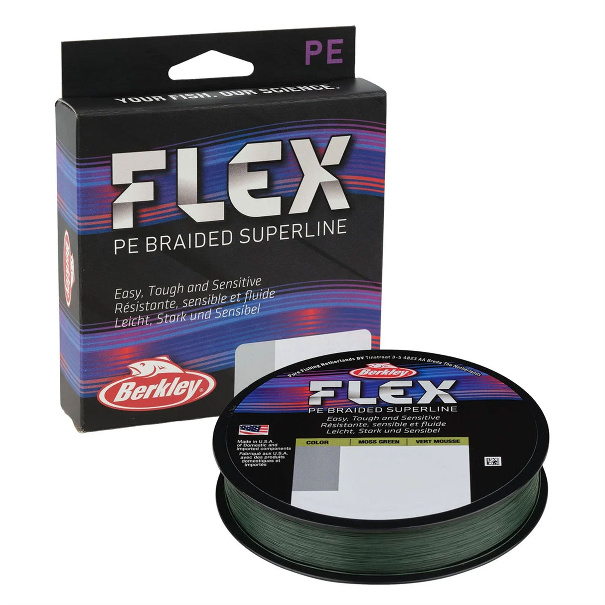 Berkley Flex Braid Moss Green 275 m flätlina