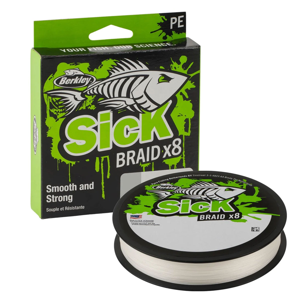Berkley Sick Braid X8 White 300 m flätlina