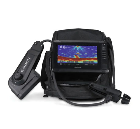 Garmin ECHOMAP UHD2 72sv kannettava yhdistelmälaite + Panoptix PS22-IF pilkkianturi - Happy Angler