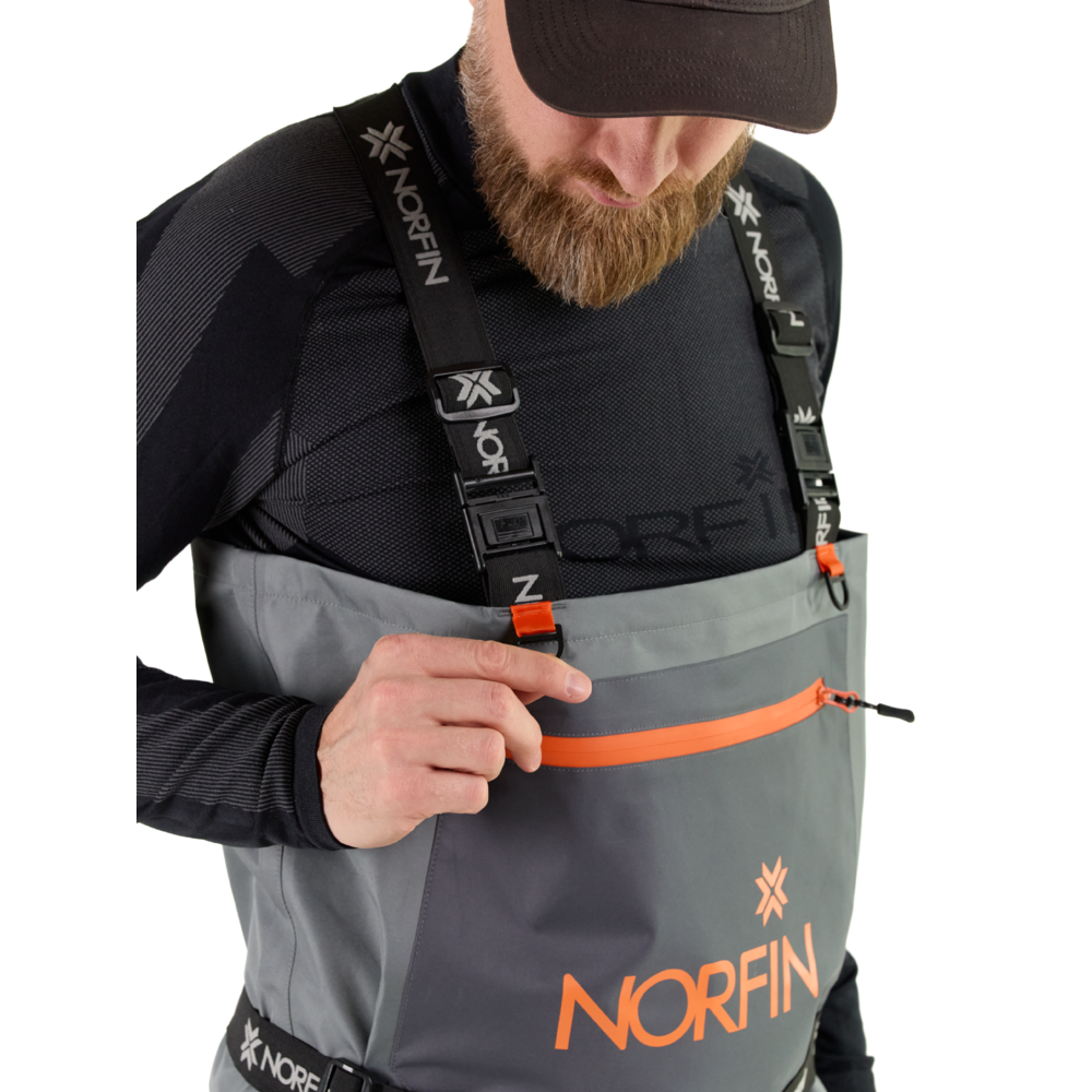Norfin Pilot Gray vadarbyxor