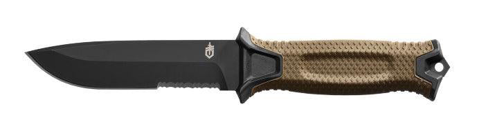 Gerber Strongarm Fixed Coyote Serrated kniv