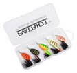 Patriot Finny Fly 10 g lippa lajitelma 5 kpl/pkt - Happy Angler