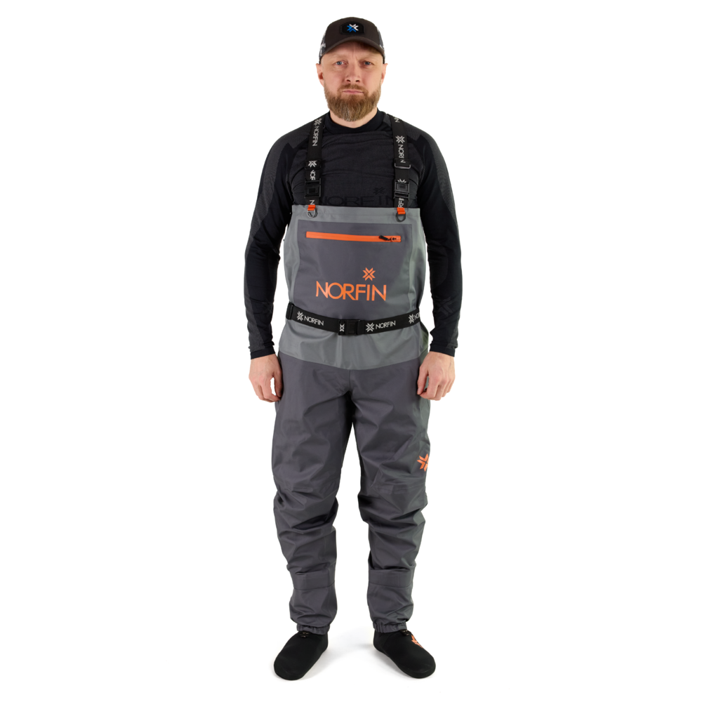 Norfin Pilot Gray vadarbyxor