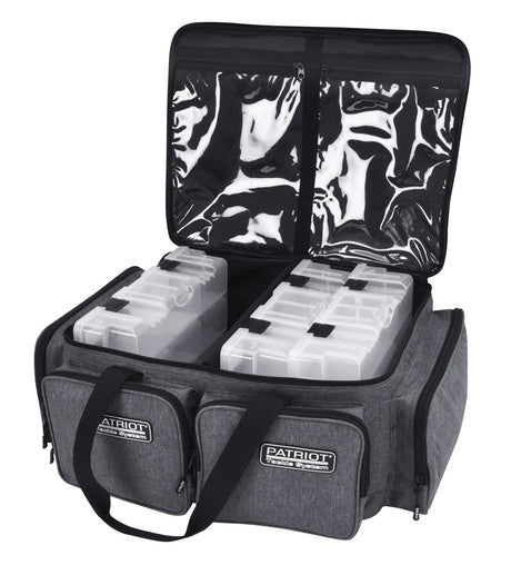 Patriot Tackle System XLarge vieherasialaukku + 3 rasiaa - Happy Angler