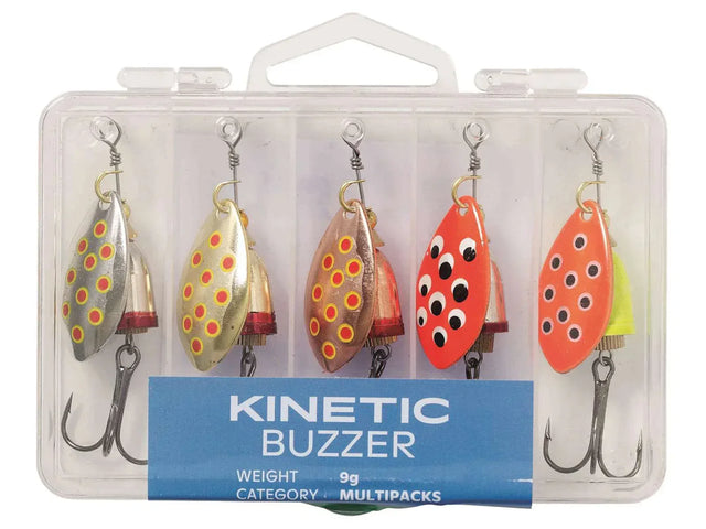 Kinetic Buzzer 9 g lippalajitelma 5 kpl/pkt - Happy Angler