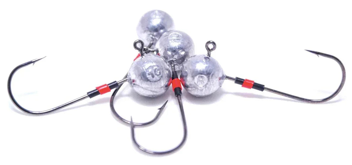 Ruthless Slim Keeper jigipää 10 g 3kpl/pkt - Happy Angler