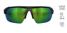Westin W6 Sport 25 Liquid Grey polarisoidut aurinkolasit - Happy Angler