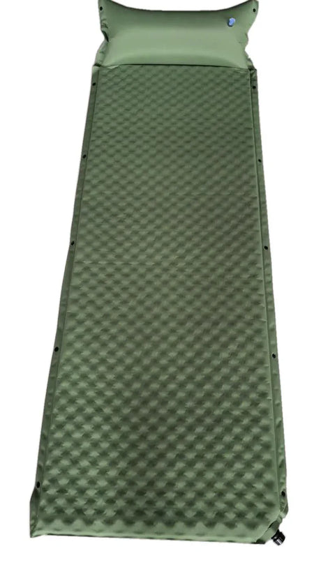 Retki ilmatäytteinen makuualusta tyynyllä - Happy Angler E-commerce