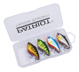 Patriot Rattly 5 cm 11 g lajitelma kromi 4 kpl/pkt - Happy Angler