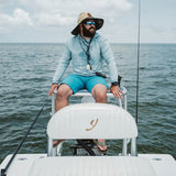 Grundens Waterman Straw Hat hellehattu - Happy Angler