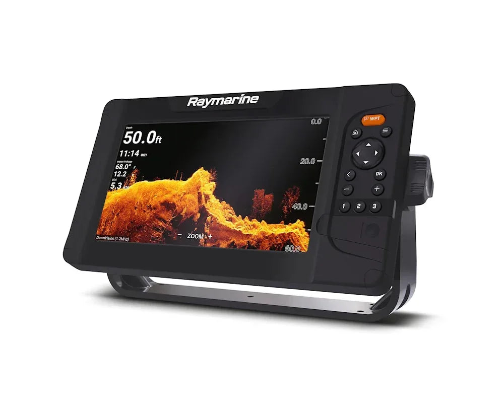 Raymarine Element 9 HV yhdistelmälaite + HV-100 anturi + Pohjois-Euroopan kartta - Happy Angler