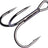 Hurricane HH301GS 3-haarakoukku 25 kpl/pkt - Happy Angler