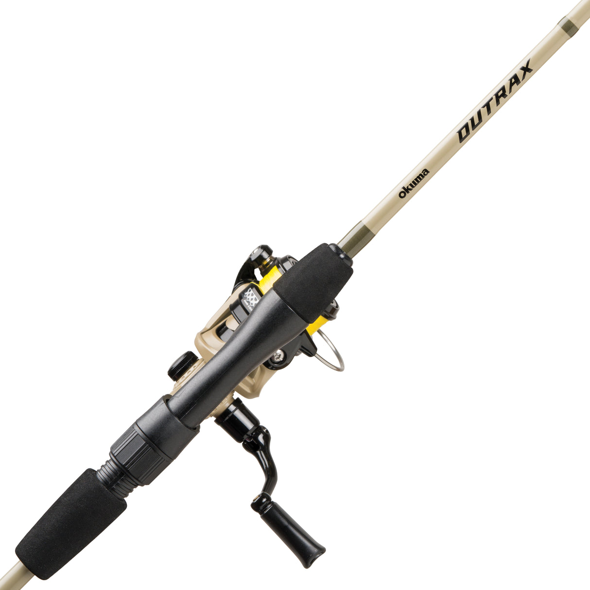 Okuma Outrax haspelset med flätlina