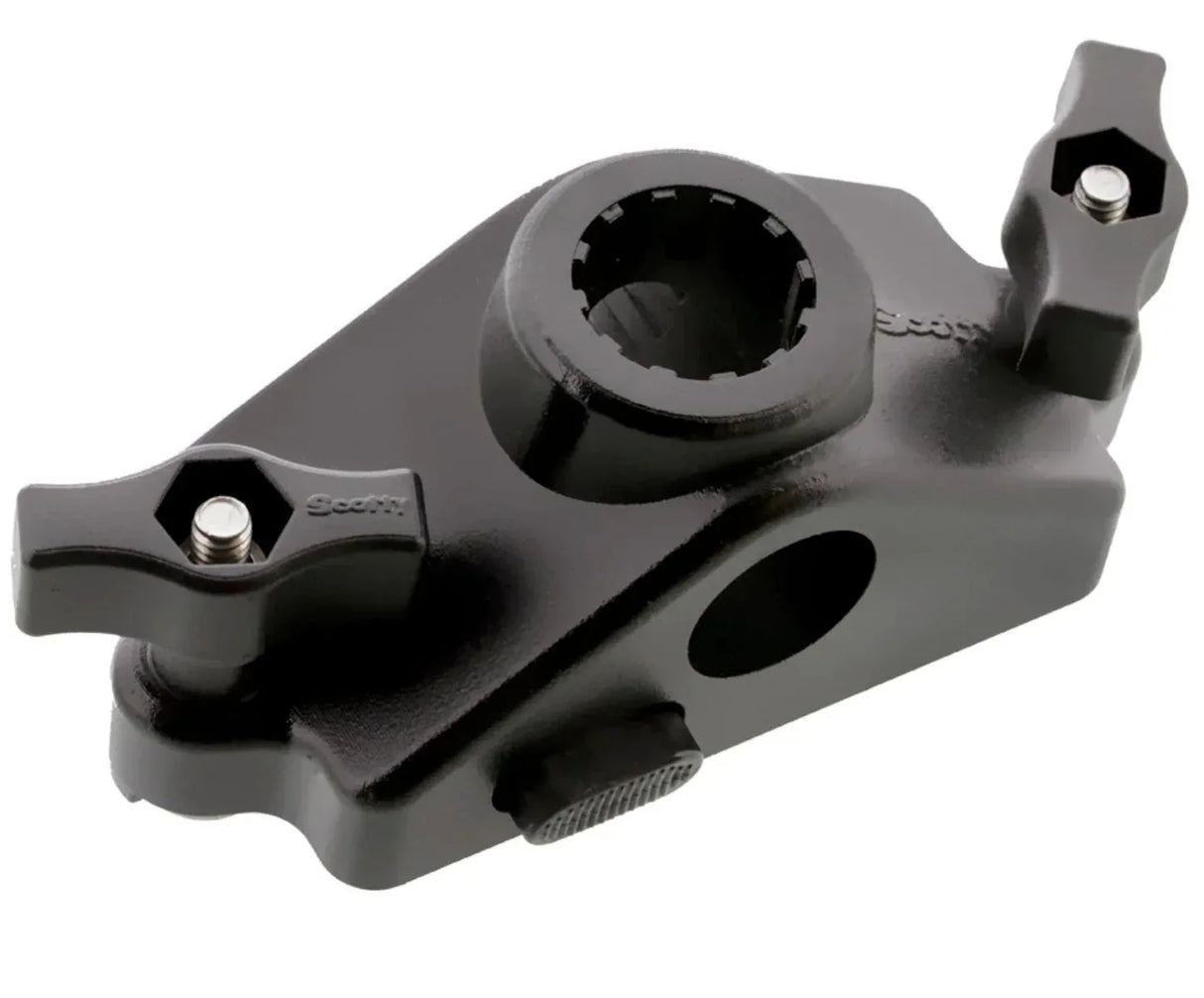 Scotty 5-343 Locking Gunnel Track Mount yleisalusta kiskoon - Happy Angler