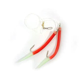 Fladen Rubber Mac Red Lumitail Rig - Happy Angler