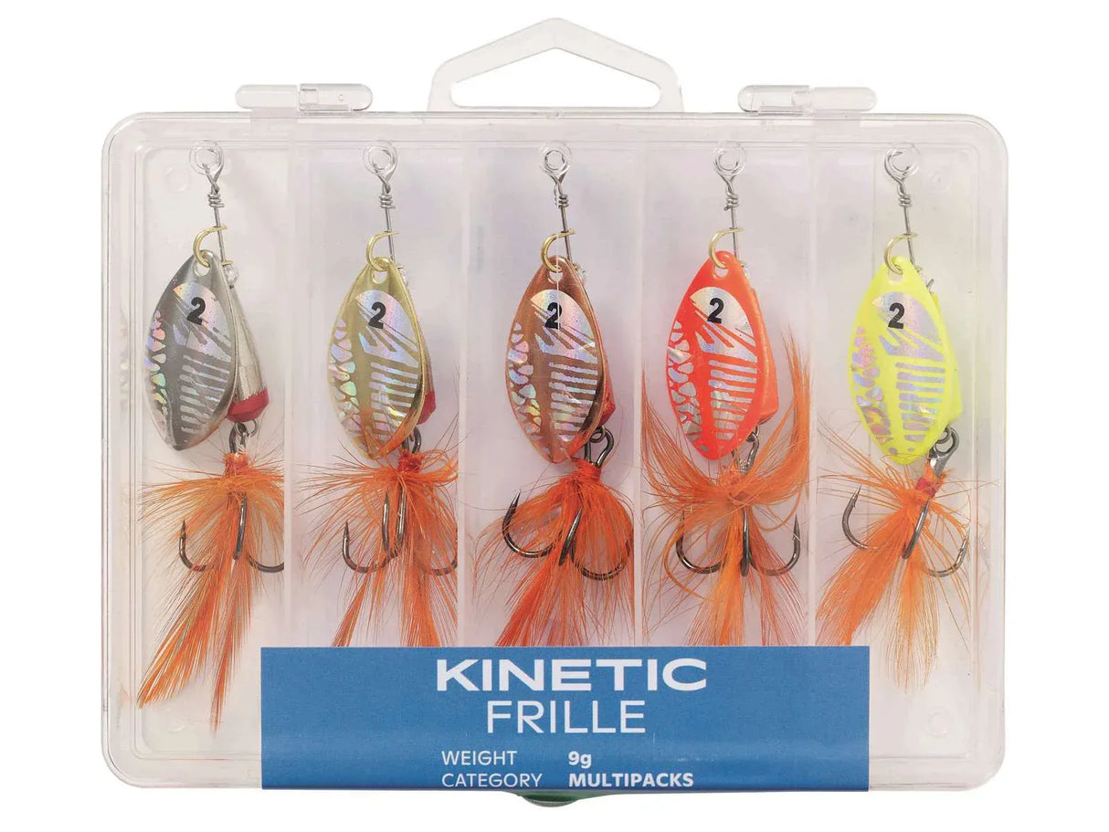 Kinetic Frille 9 g lippalajitelma 5 kpl/pkt - Happy Angler