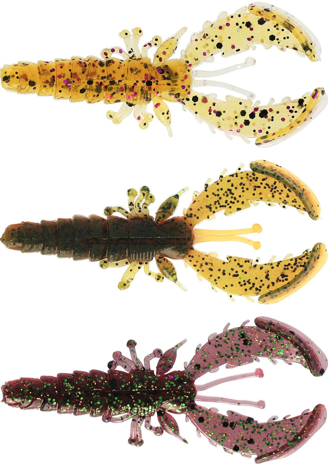 Westin CreCraw Slim Clear Water Mix 5,5 cm jigi 6 kpl/pkt - Happy Angler