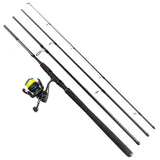 Daiwa Strikeforce 4-os avokelasetti kuitusiimalla