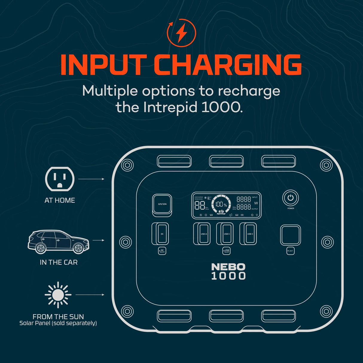 NEBO Intrepid 1000 powerstation