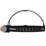 NEBO Transcend 3000 ladattava otsalamppu
