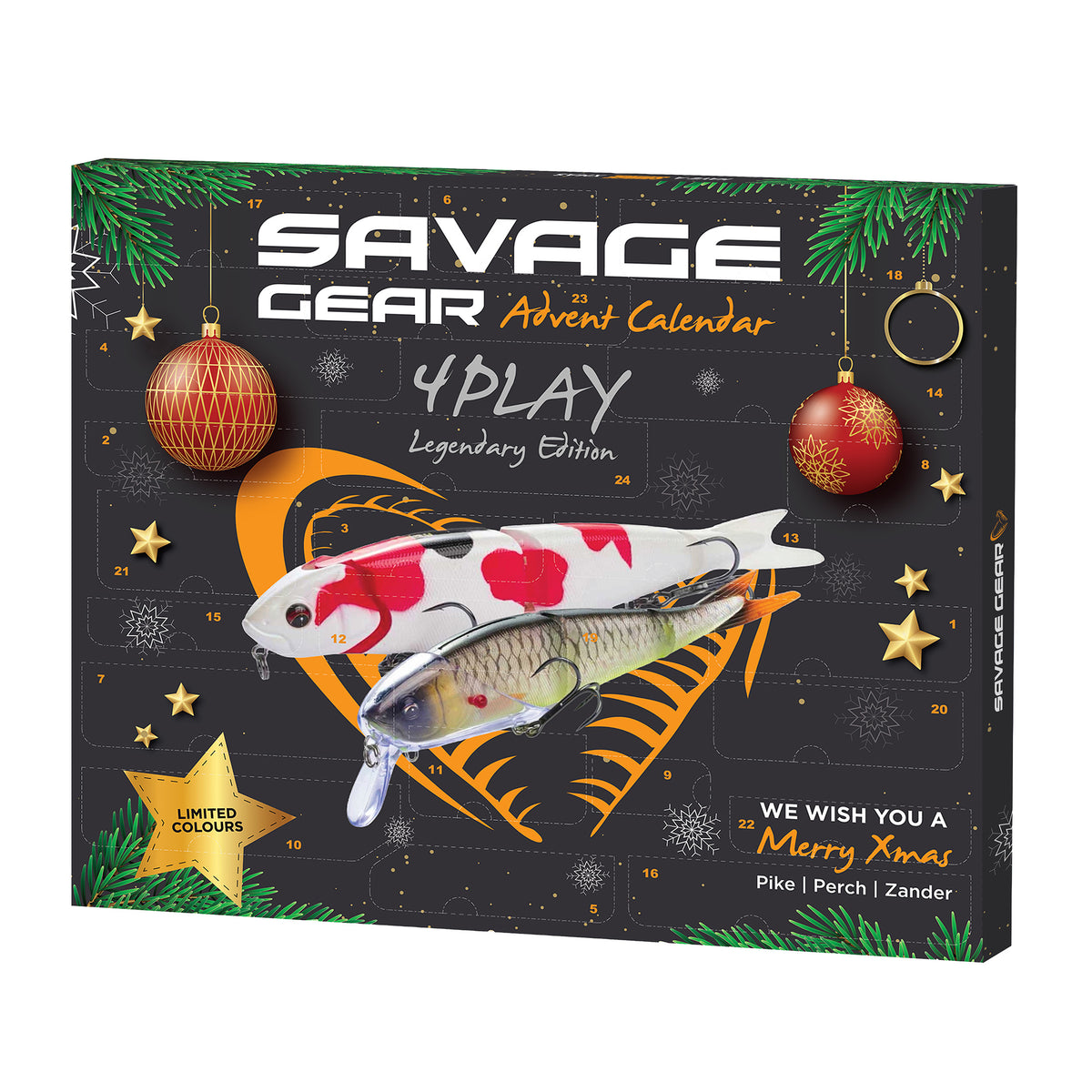 Savage Gear 4Play Legendary Edition julkalender 2026