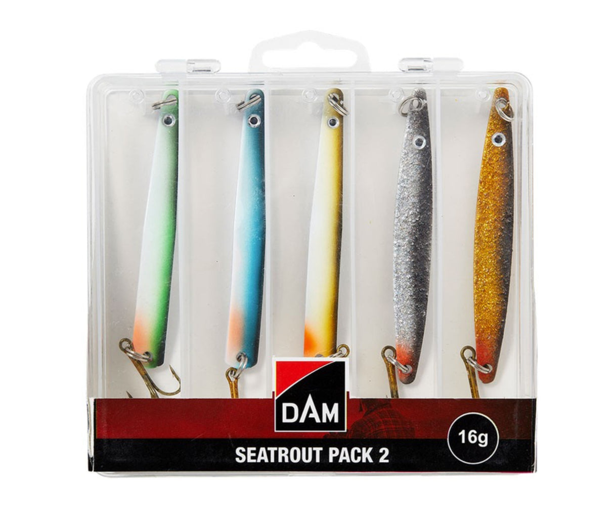DAM Seatrout Pack 16 g skedsortiment 5 st/pkt