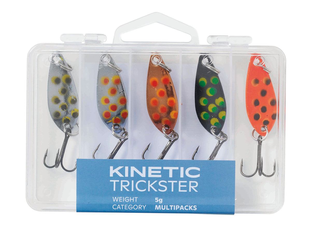 Kinetic Trickster 7 g skeddragssortiment 5 st/pkt