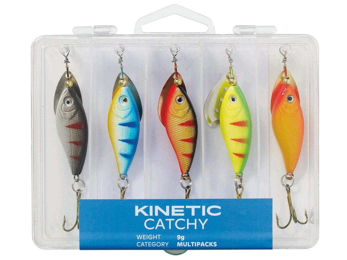 Kinetic Catchy 9 g spinnarsortiment 5 st/pkt